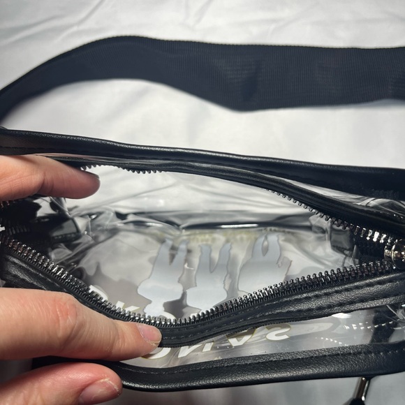 The Jonas Brothers Five Albums Every Night Clear Crossbody Bag VIP Exclusive - Picture 3 of 4